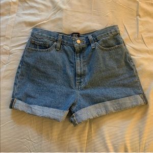 BDG high waisted jean shorts